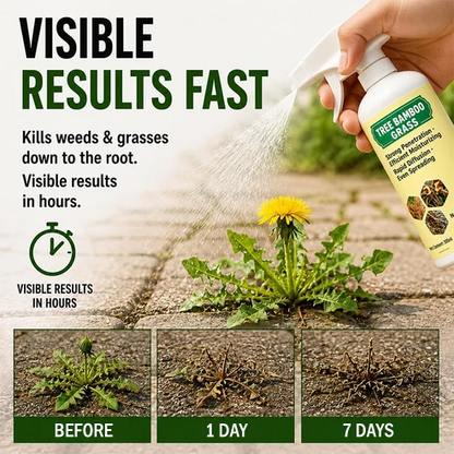 🔥Dernier jour de promotion -49 %🔥VENTE 2026 Désherbant naturel à action rapide pour mauvaises herbes et gazon✨