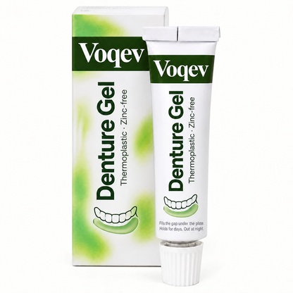 Voqev Gel | Stop Denture Slipping 100% - All-Day Secure Hold