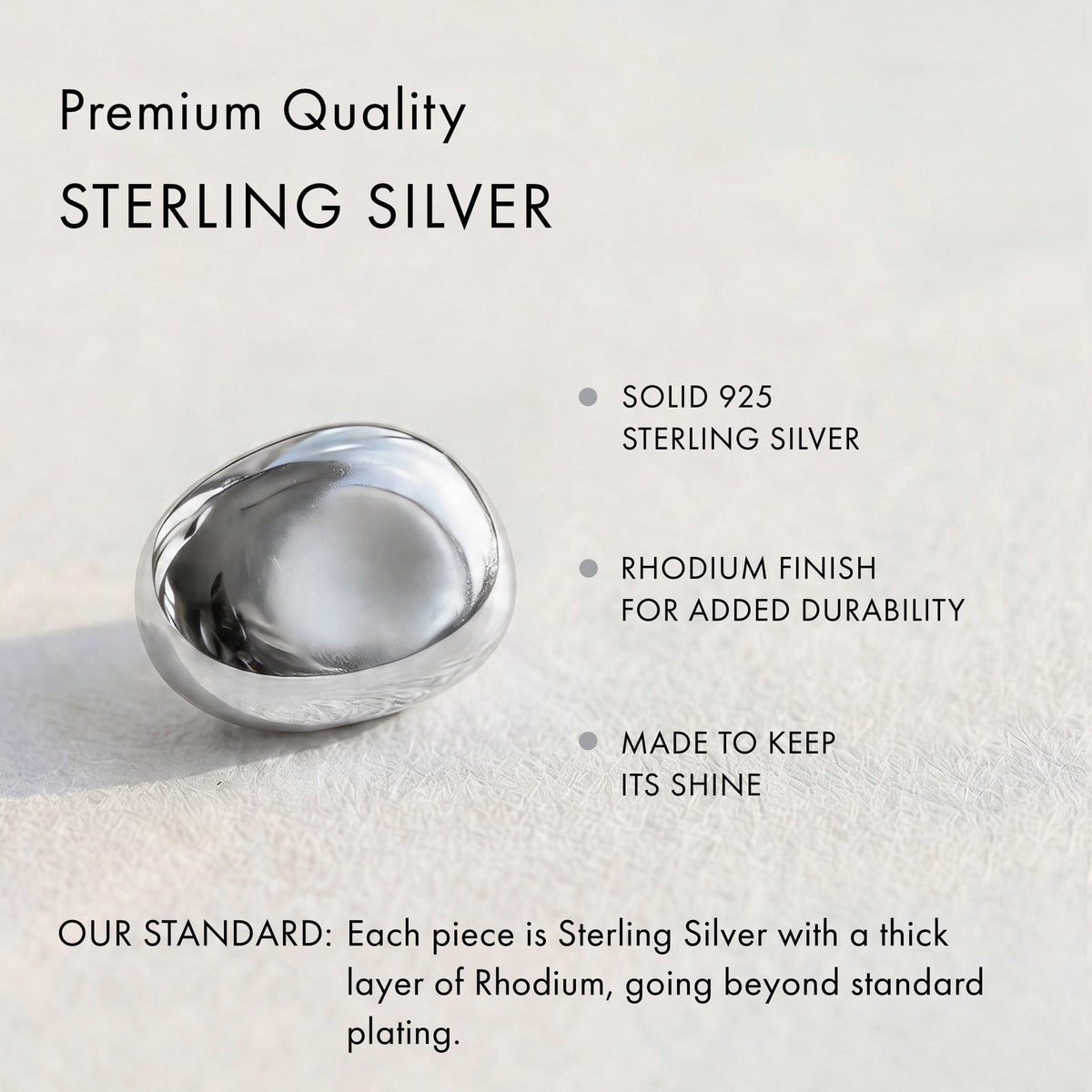 Moonstone Ring Floating - Sway