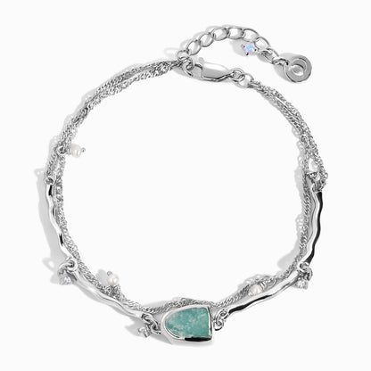Amazonite Pearl Bracelet - Heirloom