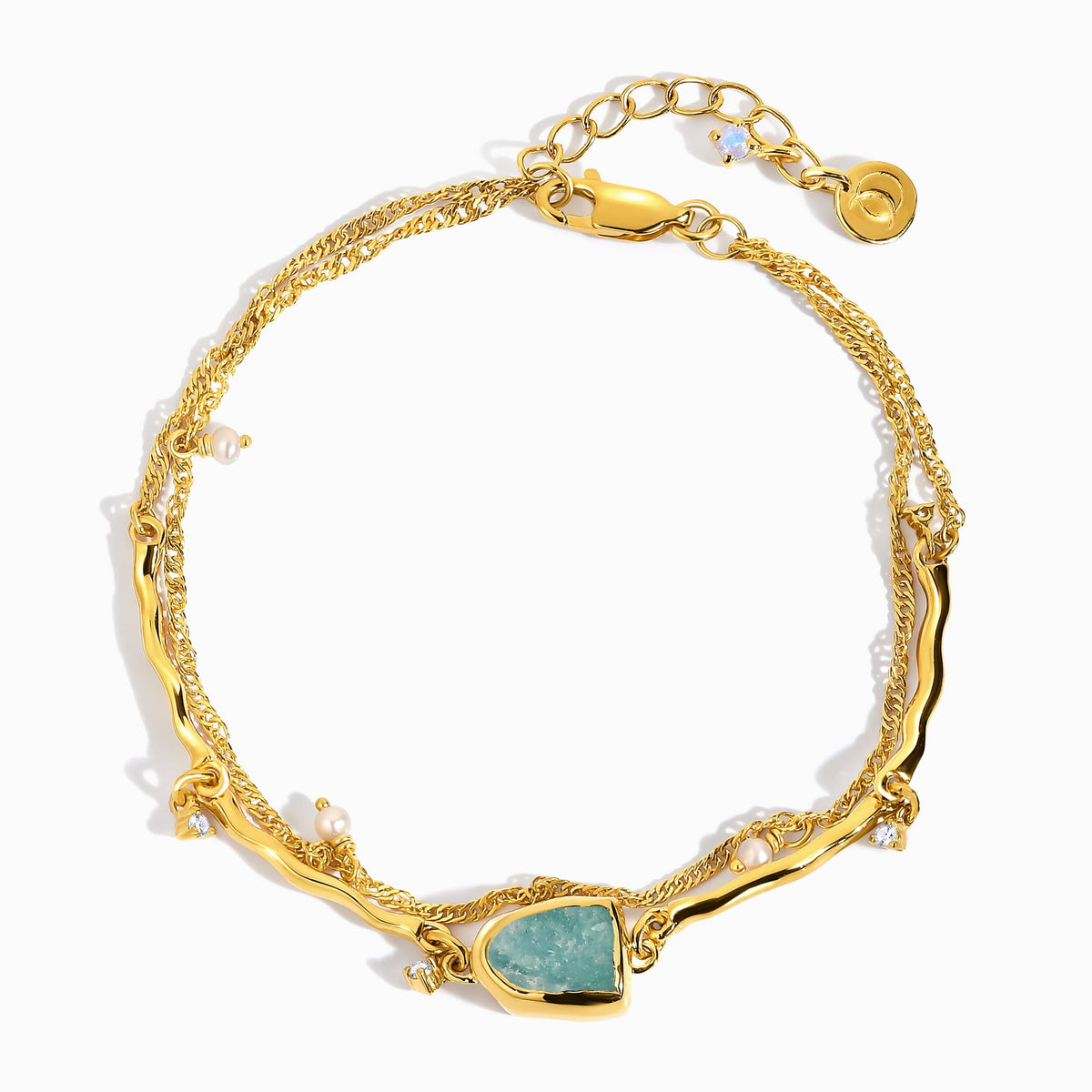 Amazonite Pearl Bracelet - Heirloom
