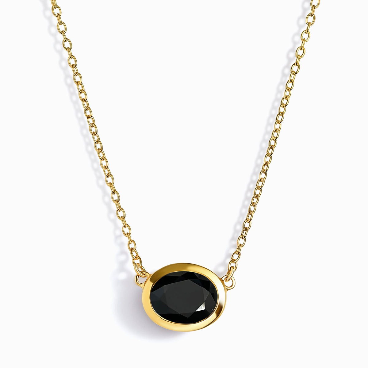 Black Obsidian Necklace - Skin-Touch