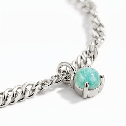 Amazonite Anklet - Flowing