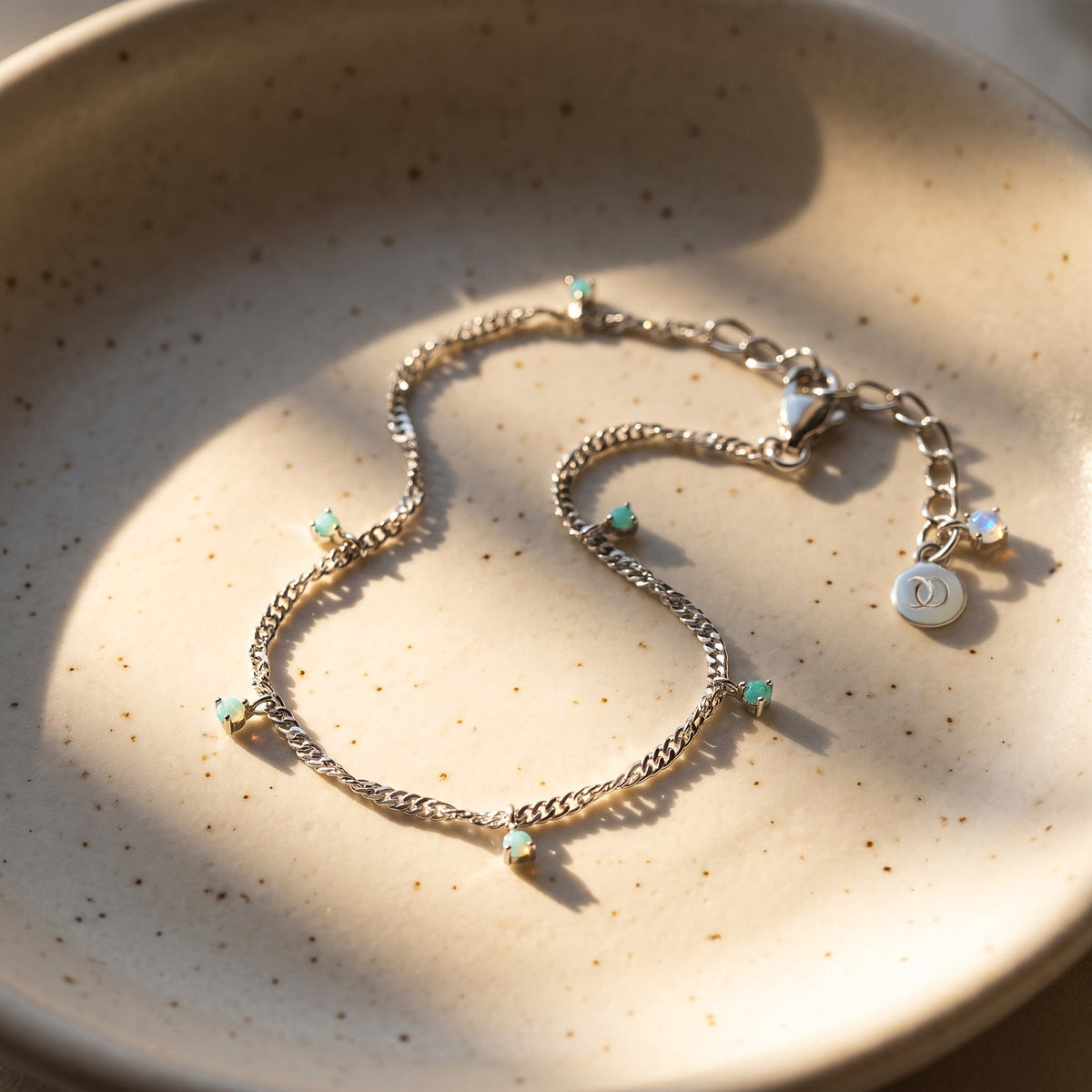 Amazonite Anklet - Flowing