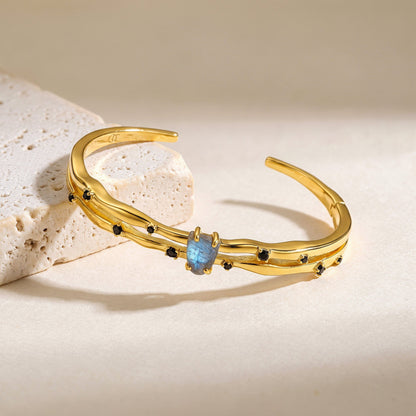 Labradorite Cuff - Flow