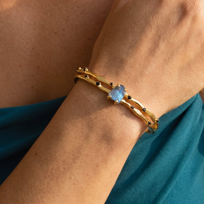 Labradorite Cuff - Flow