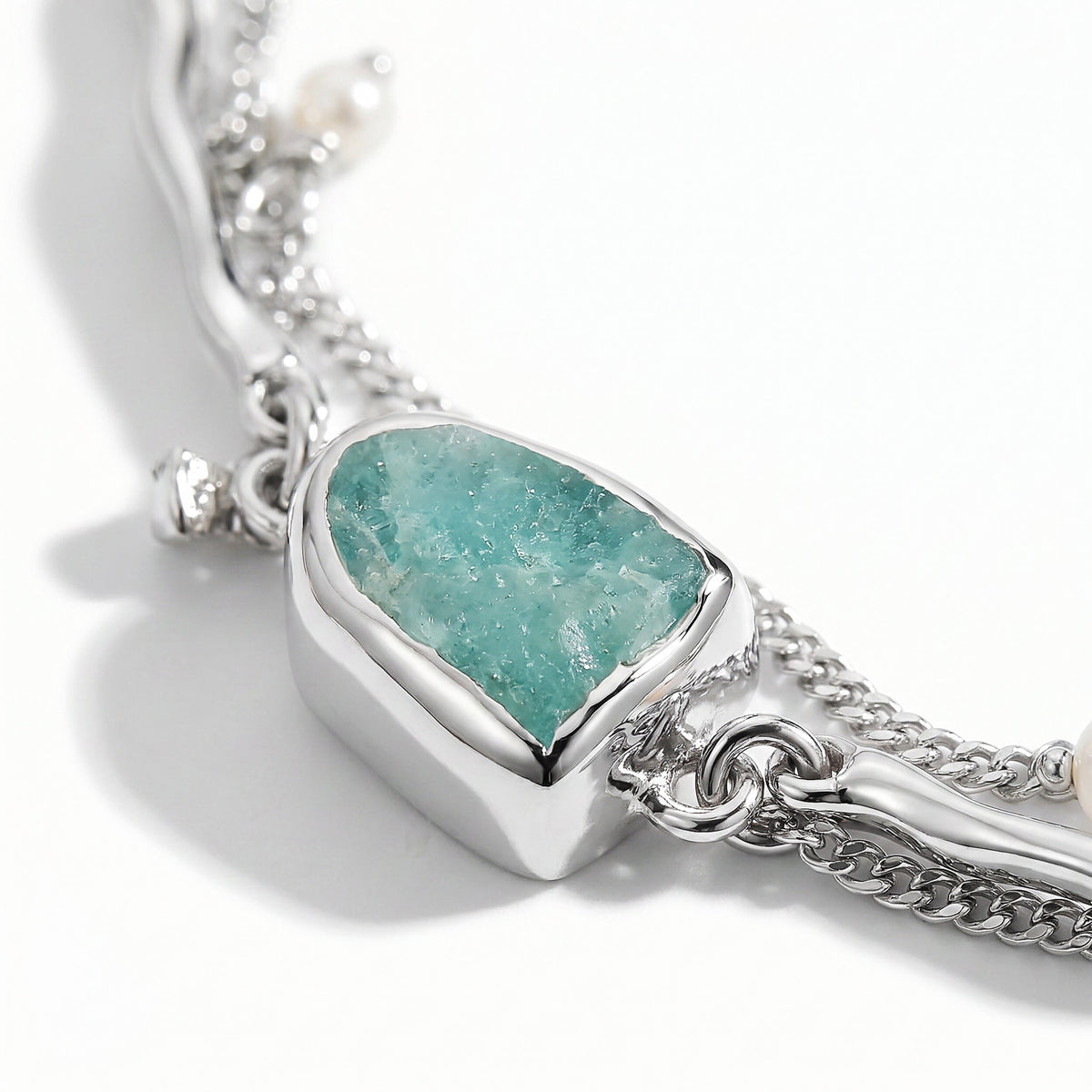 Amazonite Pearl Bracelet - Heirloom