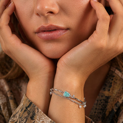 Amazonite Pearl Bracelet - Heirloom