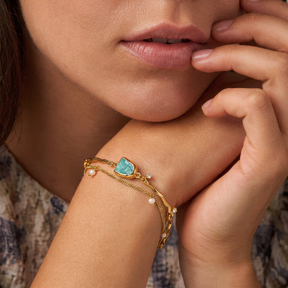 Amazonite Pearl Bracelet - Heirloom