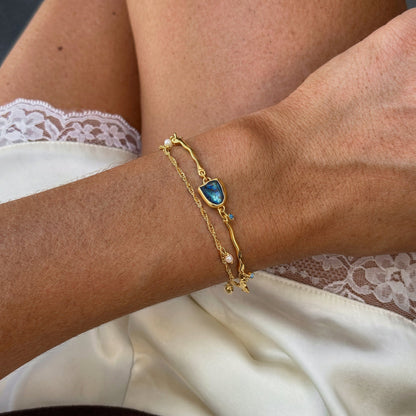 Labradorite Pearl Bracelet - Heirloom