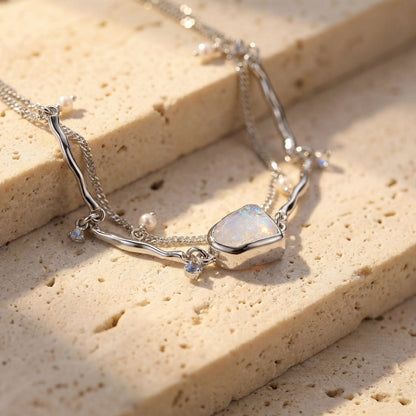 Moonstone Pearl Bracelet - Heirloom