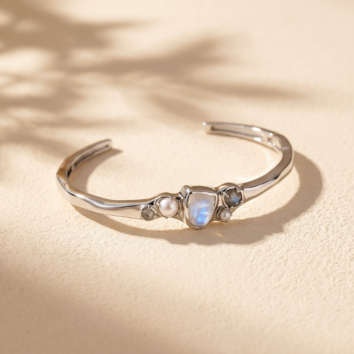 Moonstone Pearl Cuff - Heirloom