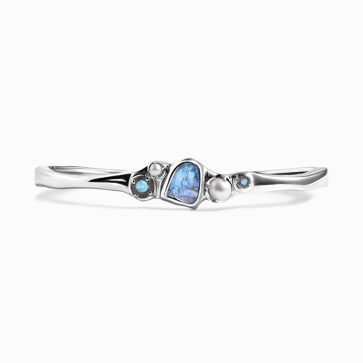 Labradorite Pearl Cuff - Heirloom