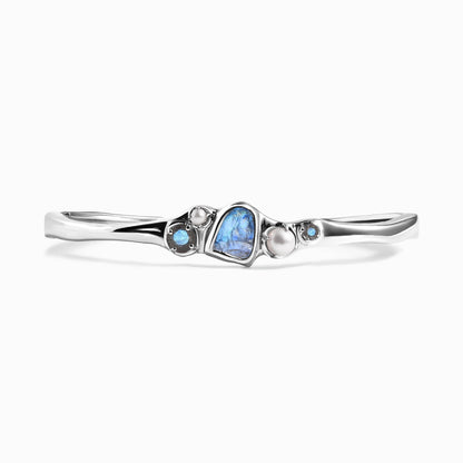 Labradorite Pearl Cuff - Heirloom