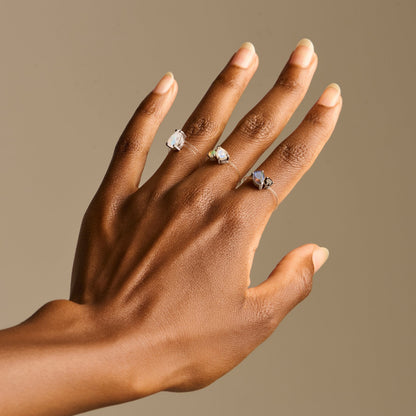 Moonstone Ring Floating - Sway
