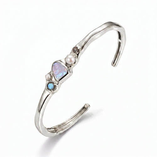 Moonstone Pearl Cuff - Heirloom