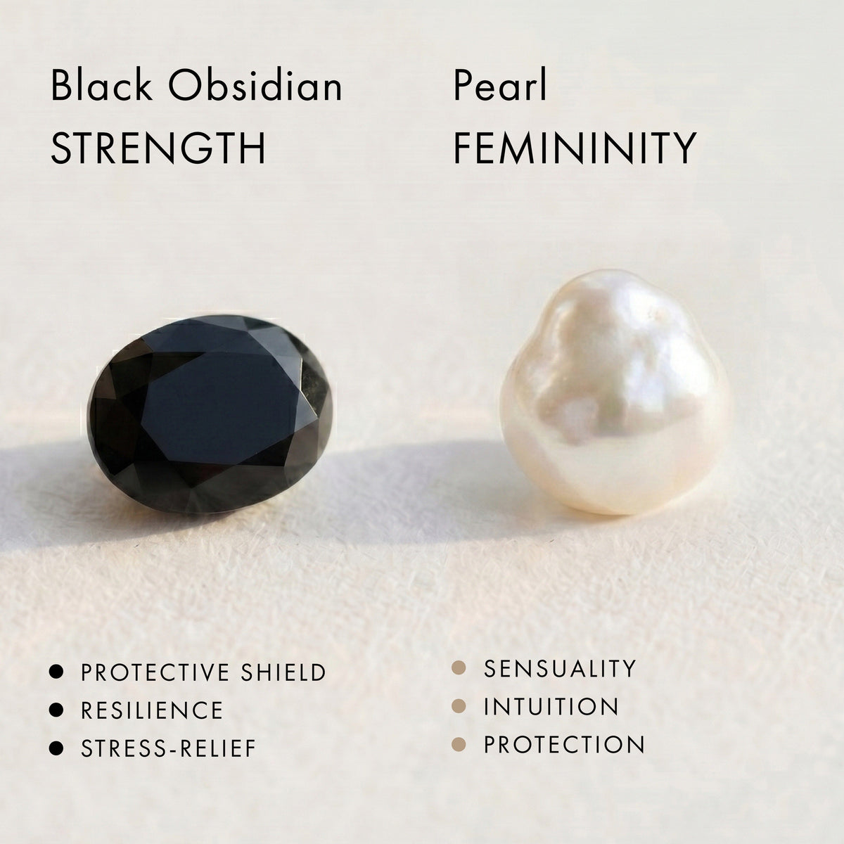 Black Obsidian Pearl Bracelet - Heirloom