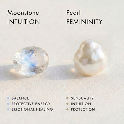 Moonstone Pearl Bracelet - Heirloom