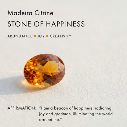 Citrine Ring - Tonal Cluster