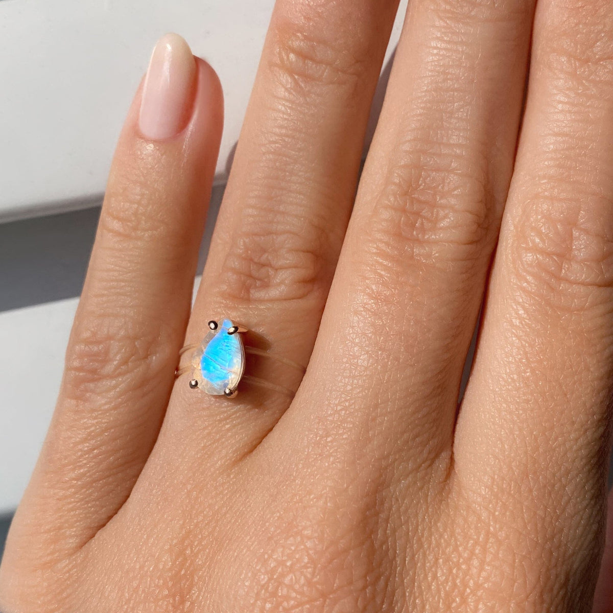 Moonstone Ring Floating - Sway