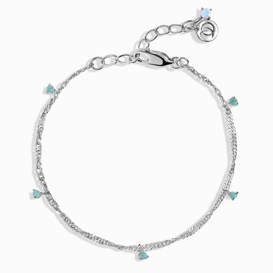 Amazonite Anklet - Flowing
