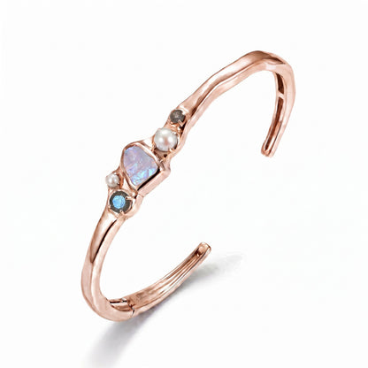 Moonstone Pearl Cuff - Heirloom