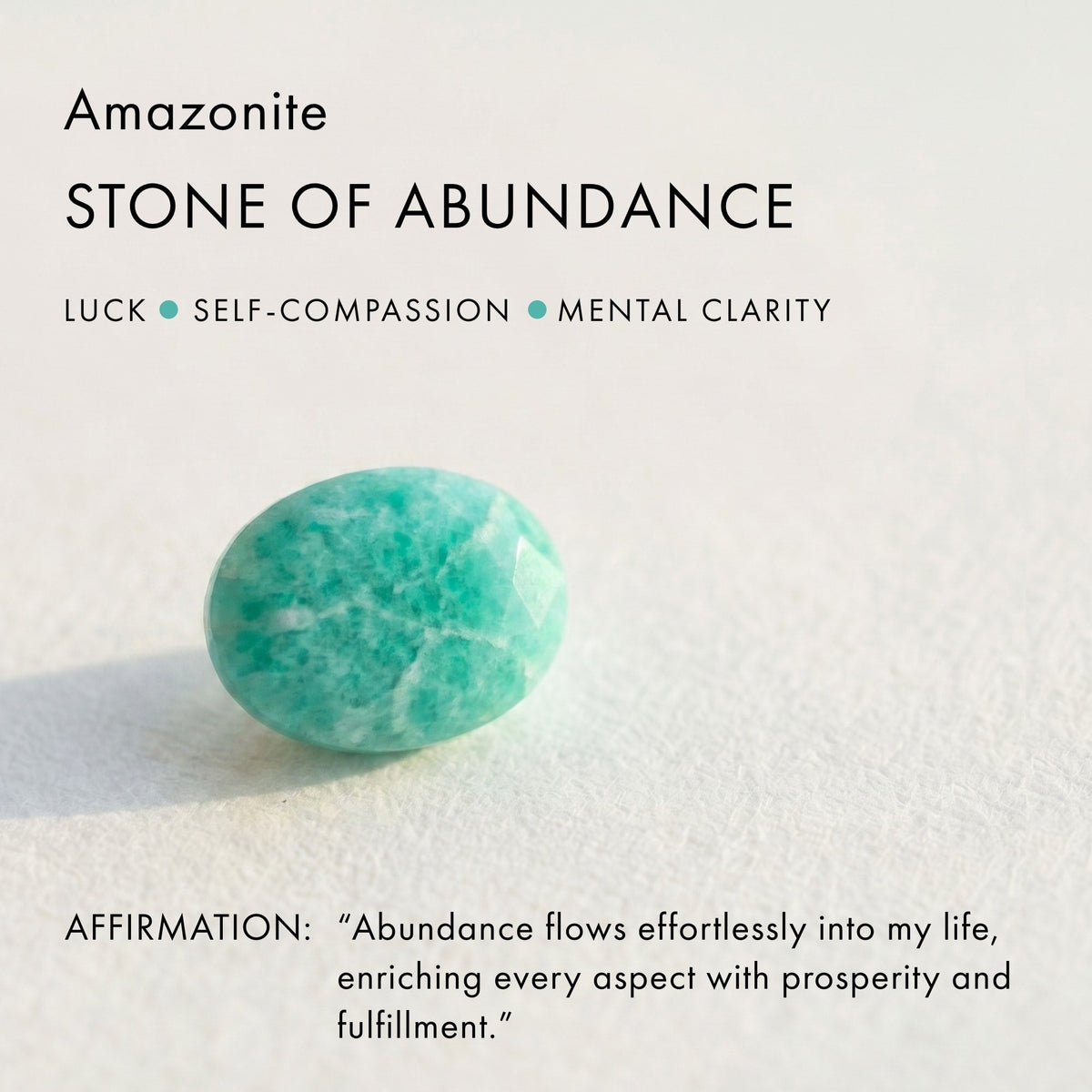 Amazonite Anklet - Flowing