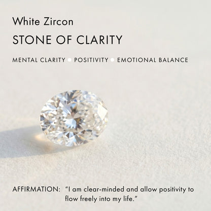 Black Spinel White Zircon Ring - Yin Yang