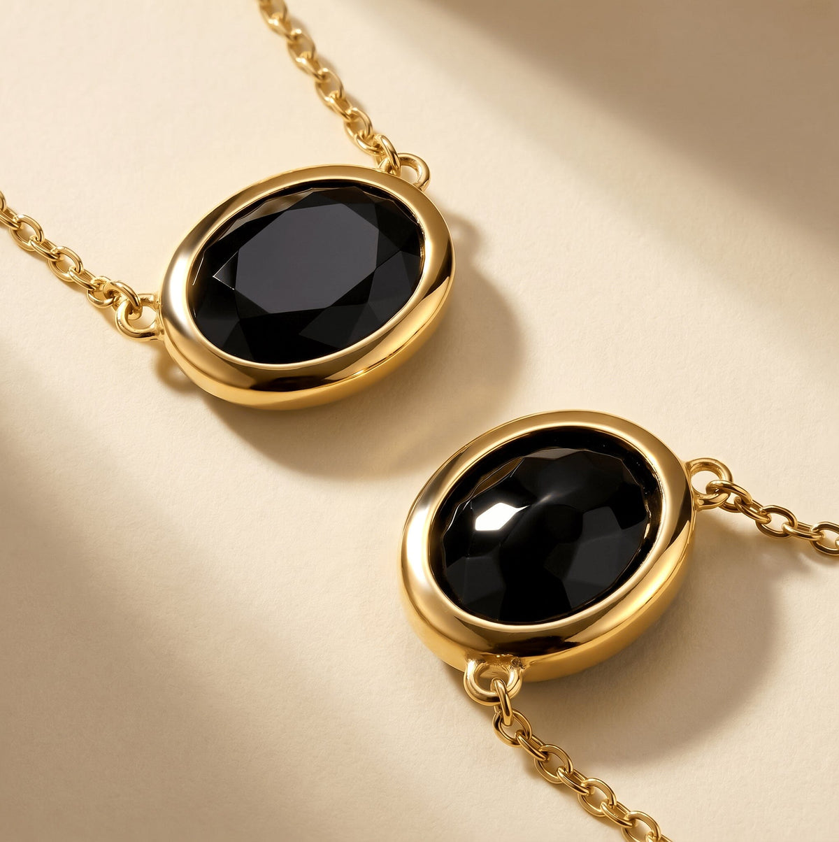 Black Obsidian Necklace - Skin-Touch